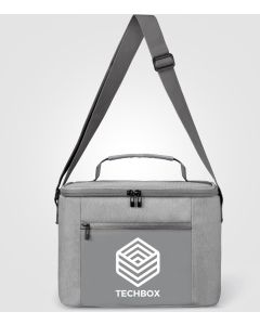 City Pack rPET Kühltasche mit Reißverschluss, 10 L - inkl. Werbedruck