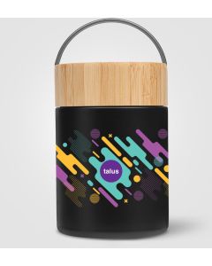 Reborn Lebensmittelbehälter aus recyceltem Edelstahl, 500 ml - inkl. Werbedruck