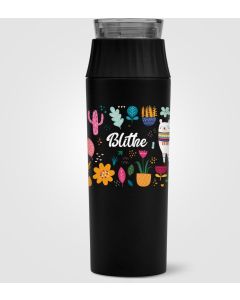 Majesty Recycling-Edelstahlflasche mit wasserdichtem Verschluss, 590 ml - inkl. Werbedruck