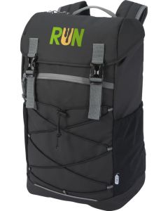 Aqua 15,6" GRS recycelter wasserabweisender Laptop-Rucksack 23 L