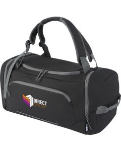 Aqua wasserabweisende Reisetasche aus GRS Recyclingmaterial 35 L