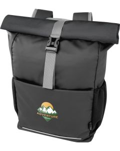 Aqua 15" wasserabweisende Fahrradtasche aus GRS Recyclingmaterial 20 L
