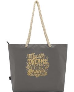 Panama Strandkühltasche mit Kordelgriffen aus recyceltem GRS-Material, 23L