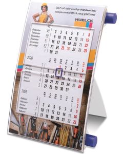 Tischkalender Vision, 6-sprachig