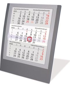 Tischkalender Elegance, 6-sprachig