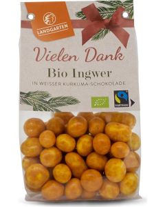 Landgarten Bio Ingwer Weißer Kurkumaschoko 170g