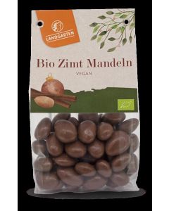 Landgarten Bio Zimt Mandeln vegan 150 g - inkl. Werbedruck