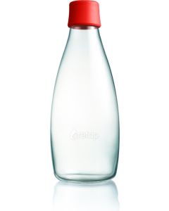 0,8 L Retap Flasche Neutral inkl. Deckel