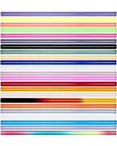 ecotaste - Trinkhalmkarte 1er Glas farbig -  Druck 4C