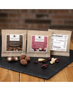 Cranberries und Cashewkerne im Premium Flowpack