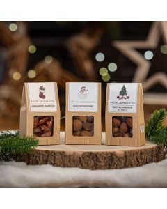 Weihnachts Edition - Trüffelmandeln mit Kakao