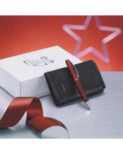 Elegantes Set: Kugelschreiber & Geldbörse