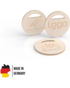 Einkaufswagen-Chip Twig - inkl. Lasergravur