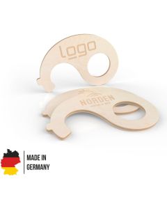 2 in 1 Hygiene Alltagshelfer - FSC® Holz - inkl. Lasergravur