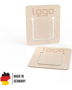 Büroklammer - FSC® Holz - inkl. Lasergravur