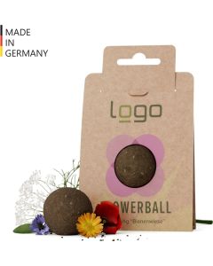 Seedbomb - Flower-Ball Bienenwiese - inkl. Digitaldruck