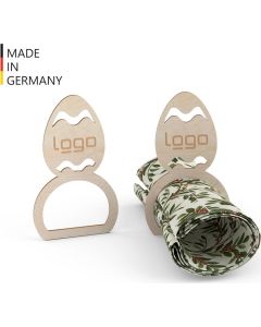 Serviettenring Osterei 4-er Set - FSC® Holz - inkl. Lasergravur