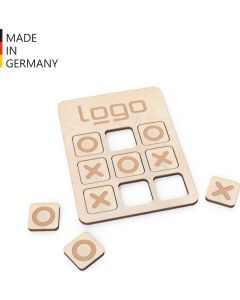 Tic-Tac-Toe – Drei Gewinnt - FSC® Holz - inkl. Lasergravur