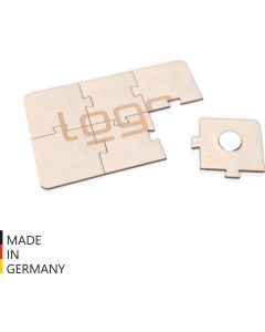 Holz-Puzzle "Magnetix" - FSC® Holz - inkl. Lasergravur