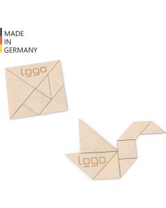 Tangram Kreativ-Puzzle - FSC® Holz - inkl. Lasergravur