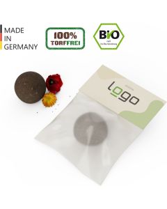 Seedball – Flower-Ball Bienenwiese im Pergaminbeutel - inkl. Digitaldruck