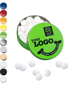 XS-Taschendose mit Pfefferminzpastillen, 18g