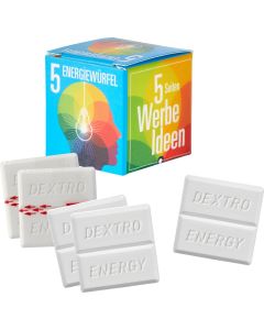 Mini Promo-Würfel mit DEXTRO ENERGY*