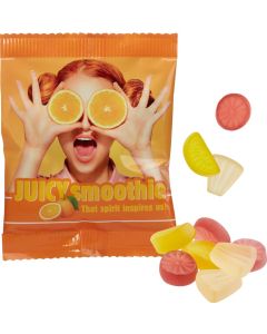 Vegane Exotic-Früchtchen im konventionellen Tütchen