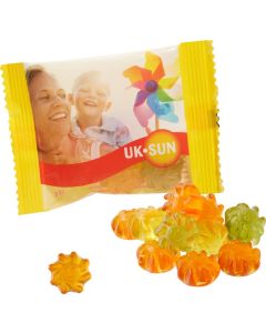 Veganes Wohlfühlfruchtgummi mit Aloe Vera im konventionellen Tütchen