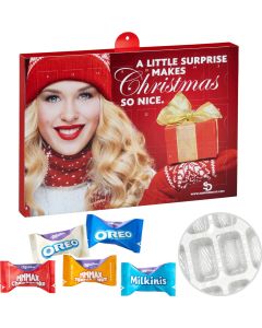Premium Präsent-Adventskalender mit Milka Zarte Momente