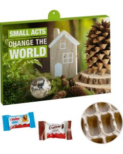 Premium Präsent-Adventskalender Eco mit kinder Minis Mix