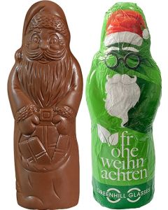 Veganer MAXI-Schoko-Weihnachtsmann