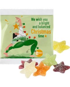 Veganes Weihnachtsgelee im kompostierbaren Tütchen