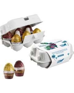 6er Ostereier-Karton mit Ferrero Rocher Eiern