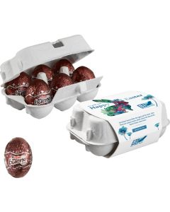 6er Ostereier-Karton mit Kinder Bueno Eiern