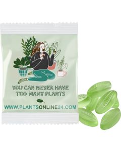 Fruchtgummi individuell 20 g im kompostierbaren Tütchen