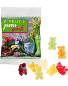Fruchtgummi Standard 10 g, VEGAN im kompostierbaren Tütchen