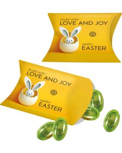 Promo-Kissenverpackung mit Ferrero Küsschen Eiern