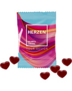 Fruchtgummi 10g Tüten - Herzen