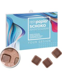 reinpapier® Schoko-Adventskalender QUER