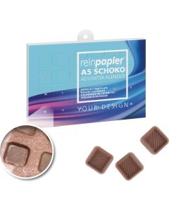 reinpapier® A5-Schoko-Adventskalender
