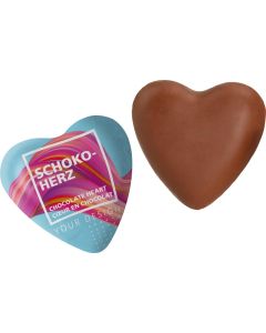 Schokoladenherz, flachliegend