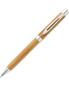 Bambus-Kugelschreiber mit Drehmechanik Bahia