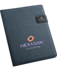 A4-Schreibmappe Riordan, 40 linierte Seiten