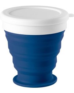 faltbarer Reisebecher aus Silikon und PP 250 ml Astrada
