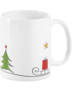 Weihnachtliche Tasse Ancelle