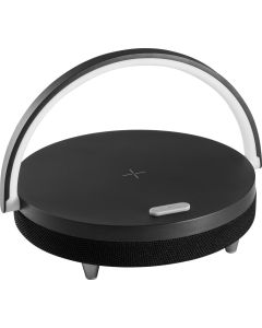 Lautsprecher 4-in-1 aus ABS, PP, Bambus und Stoff Blasty