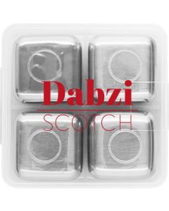 Set mit wiederverwendbaren Würfeln Glacier