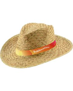 Strohhut aus Naturstroh Jean Rib