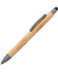 Kugelschreiber aus Bambus mit mattem Oberfläche Zola